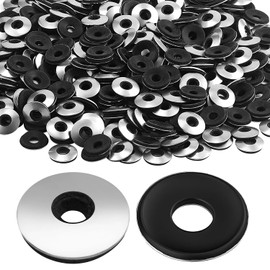 EPDM Sealing Washers Pack of 200 Sealing Washers M6.3 x 16 Stainless Steel Rubber Washers for Screws M6.3 x 16 mm