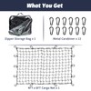 Cargo Net for Truck Pickup 4'x6' Stretches to 8'x12' Heavy