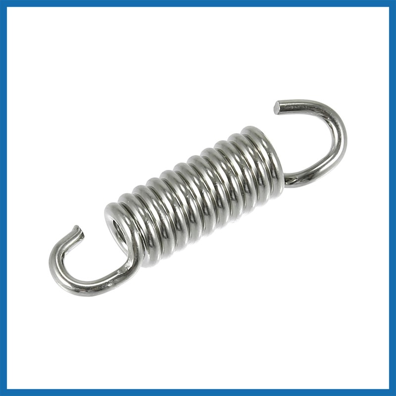 A ABSOPRO Motorcycles Universal Exhaust Pipe Spring 43mm 1.7" Stainless