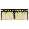 Wrapables A69830 10 Finger Emotion Bookmark Flag Tab Sticky Notes,