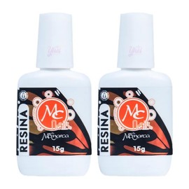 Mc Nails Resina En Brocha Para Uñas Acrílicas Monarca, 15g, 2 Piezas