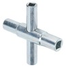 Sillcock Key, British System Cross Tap Wrench Lightweight Saving Time