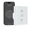 HEUXGIR Flush-Mounted Roller Shutter Switch, WiFi Blind Switch, Compatible with