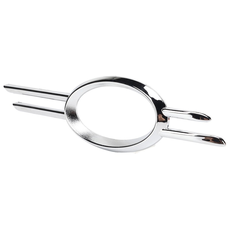 2PCS Fog Lamp Bumper Grille Cover Gloss Chrome 2118851174 Replacement