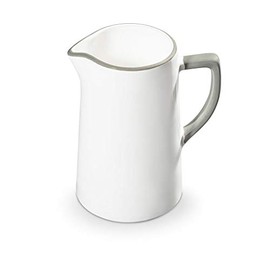 Gmundner Keramik Manufaktur 0170KRWA07 GRAUER RAND Water Jug 0.7l
