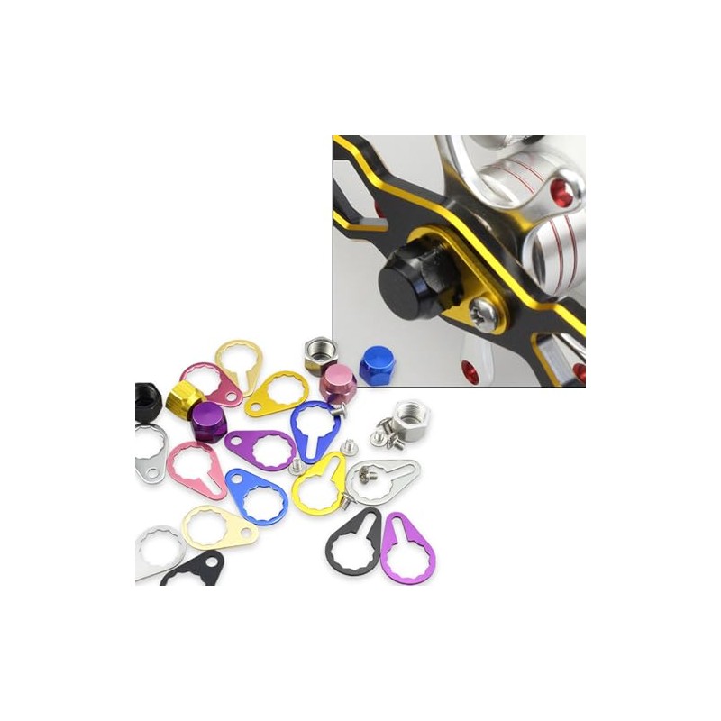 Screw Nut Cap, M7 Left/Right Handle Knob Locking Fishing Reel