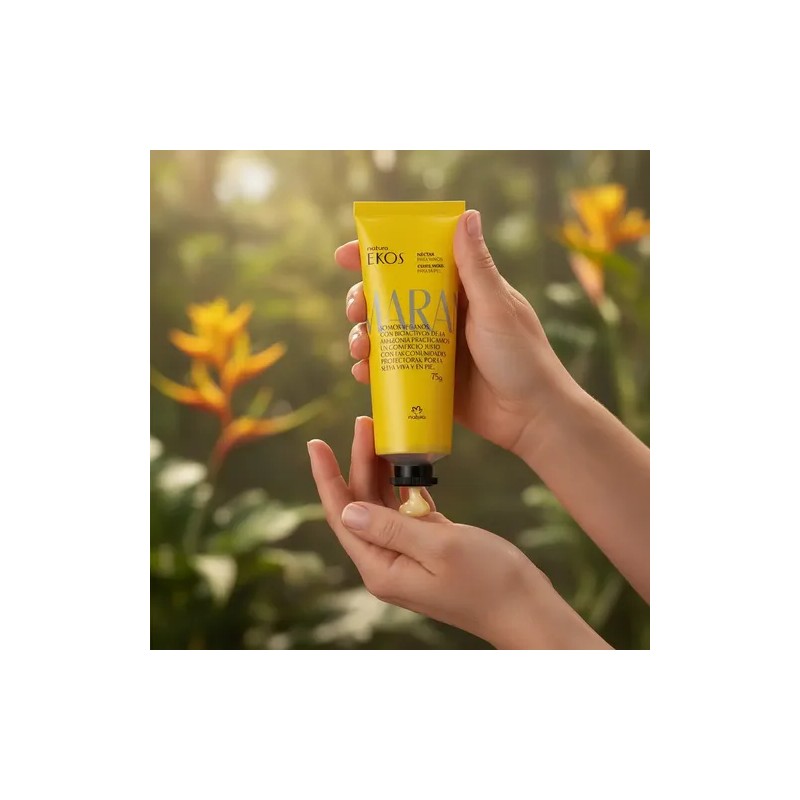 Crema Manos Ekos Pitangacastañamaracuyá Kit 3 Pza 75 Gr