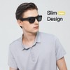 OhO Smart Glasses,Polarized Sunglasses with Bluetooth Speaker,Athletic/Outdoor UV Protection and