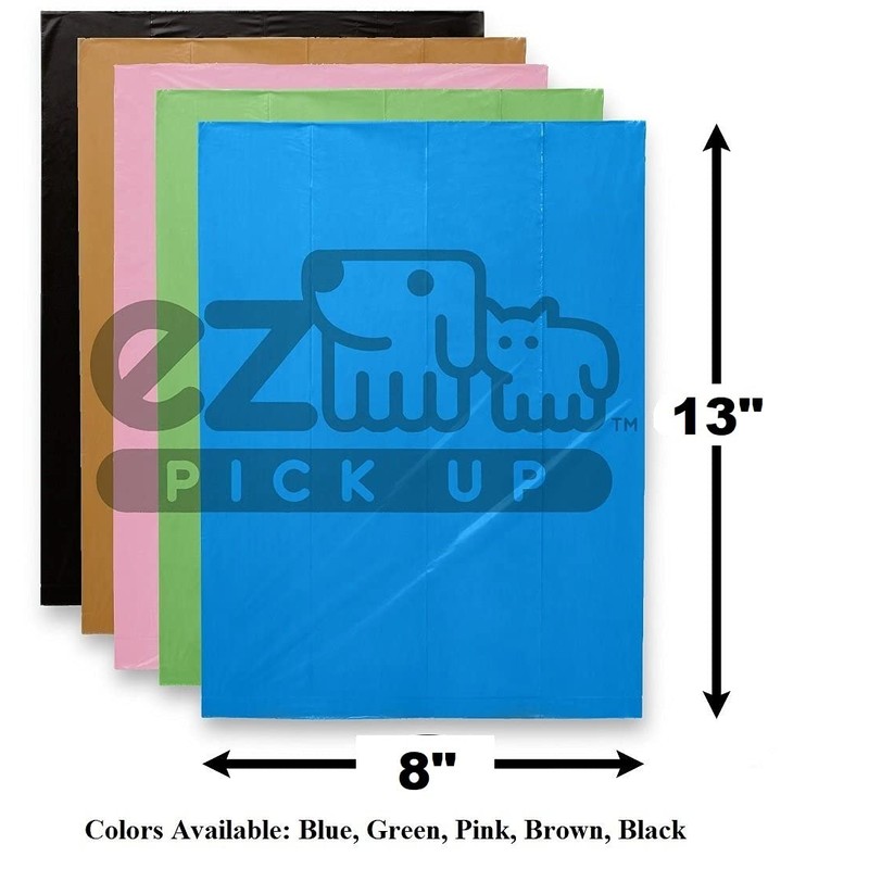 EZ Pickup 1000 Count Dog Waste Bags, Poop Bags