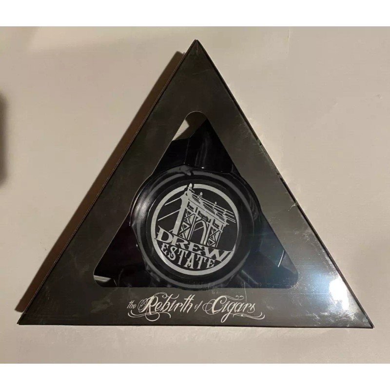 Drew Estate Black Melamine Cigar Ashtray