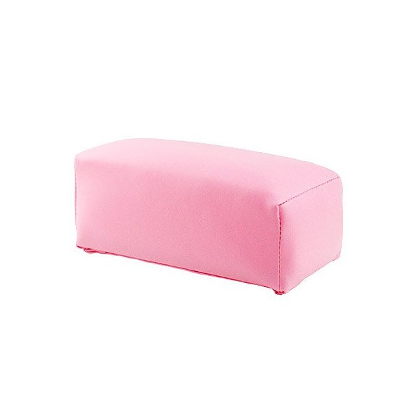 Nail Arm Pad Faux Leather Height. Test for safety pink