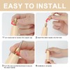 FMTYAOIU 4 Pcs Wooden Sewing Quilting Tools Include Tailor Clapper,Seam