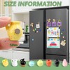 8 Piece Mini Vase Magnets for Fridge– 3D Ceramic Vase