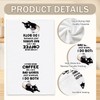 Ayyiate 2 Pcs Funny Cat Kitchen Towels Absorbent Black Cat
