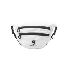 geckobrands Waterproof Lightweight Dry Bag Waist Pouch with Adjustable Strap | for Beach, Swimming, Boating, Fishing, Hiking, and Dual Zipper Pockets for Sports, Workouts, Travel, Running, Casual Use.
