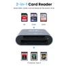 Professional CFexpress Type B & SD Card Reader with USB