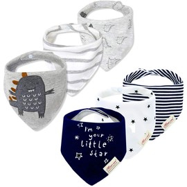 SLOSH Bib, baby cloths, burp cloths, neckerchiefs, triangular scarves, neckerchiefs, triangular scarves, bayyl, black