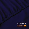 My home store Fitted Sheet 25 cm Deep Brushed Microfiber