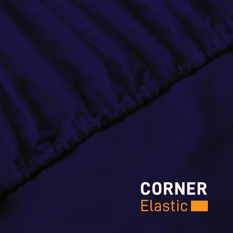 My home store Fitted Sheet 25 cm Deep Brushed Microfiber