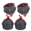 Billiard Pool Chalk Holder, 4pcs Chalk Holder, Chalk Holder Pocket
