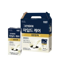 그린비아 마일드케어 검은참깨(200ml*16입) Greenbea Mild Care Black Sesame (200ml*16 packs)