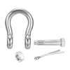 PATIKIL Shackle 3/8" with 1/2" Bolt 2204lbs, 2 Pack 316