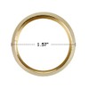 12 Pack Gold Napkin Rings, Checked Circle Napkin Ring, Serviette