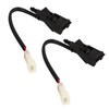 1Pair Front Windshield Washer Nozzle Heated 6E0955986B Durable Anti Crack
