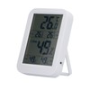 Large Screen Digital Thermo Hygrometer Temperature Humidity Gauge with Memory