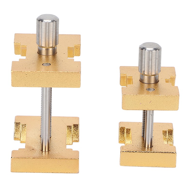 2pcs Movement Holder Aluminum Watch Repairing Movement Fixed Base Tool