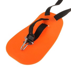 OUNONA Double Shoulder Strap for Strimmer, Padded Strap for Brushcutter, Trimmer, Pruner, Orange