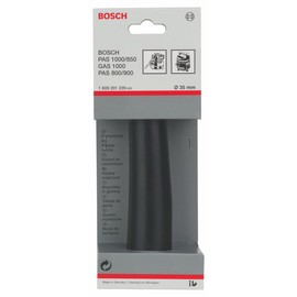 Bosch 1x Rubber Nozzle (Angled, Ø 35 mm, Accessories for Dust Extractors)