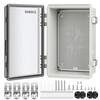 Waterproof and Dustproof Transparent Electrical Box, ABS Plastic Electrical Enclosure