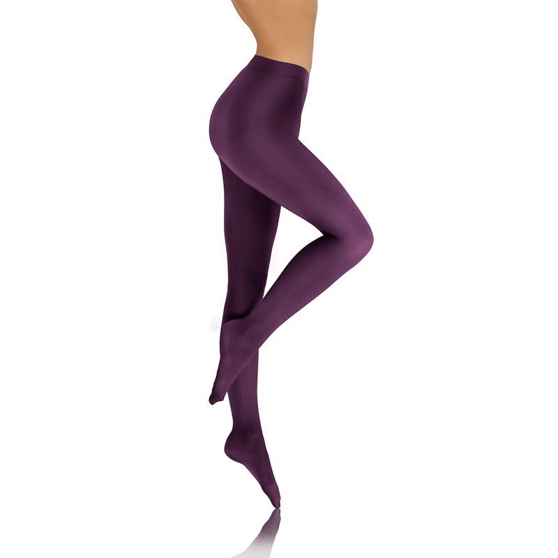 sesto senso Women's Thermal Tights Winter Warm 100 Denier Opaque,