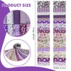 Sewing Patchwork Fabric, 40-Piece Colourful Cotton Fabric Set, Floral Cotton