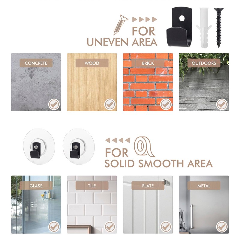 Fabric Wall Hanging Organizers - Small Woven Baskets Pouches Set