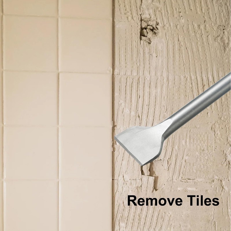 HPMAISON SDS Plus Hammer Chisel Set, 5PCS SDS Plus Tile