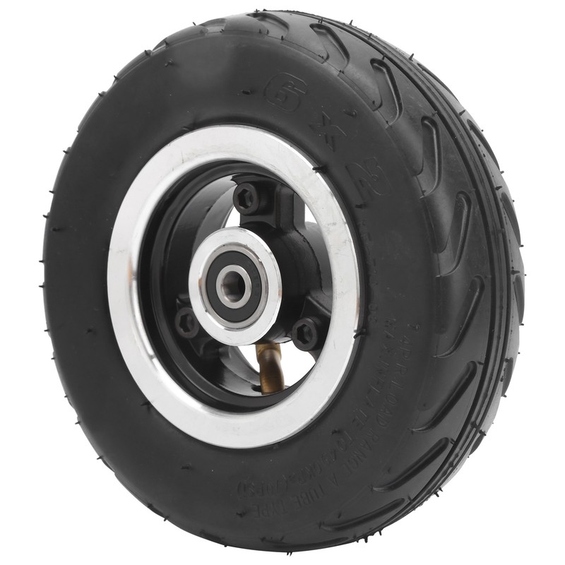 6x2 Pneumatic Wheel Inflatable Air Tire with Aluminum Alloy Hub