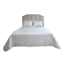 Tesso Edredon Individual + Funda Cubre Cama Ligero Terranza Gris