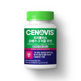 Cenovis Triplus Omega3 Immune Multivitamin Mineral Women 80 Capsules / 세노비스 트리플러스 오메가3 이뮨 멀티비타민미네랄 우먼 80캡슐