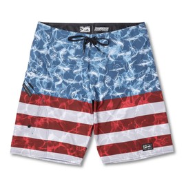 PELAGIC AMERICAMO Sharkskin Boardshorts 21"