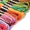 CABODYALS 21 Skeins 183 Yards 6 Strands Variegated Embroidery Floss