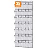 MISSLO 35 Large Pockets Over The Door Shoe Organizer Sturdy