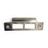 Polished Strike Plate Double Chrome for Mortice Lock or Tubular