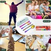 GARFTAI Portable travel utensils set with case. stainless Steel 4pcs