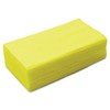 SOS Supply 24" x 24" Nonwoven Treated Yellow Dust Cloths