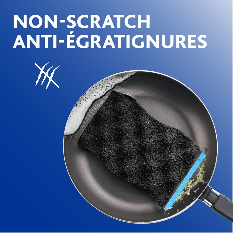 Vileda Scrunge Heavy Duty Scrub Sponge (Pack of 4)