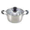 Pearl Metal Mirage H-3172 Double Handed Pot, 7.1 inches (18