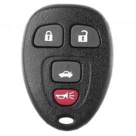 ECCPP OUC60270 Keyless Entry Remote Car Key Fob Replacement for 2008-2016 Fit for Buick Enclave 3.6L 2010 Fit for Buick Lacrosse 2.4L 4 Buttons Pack of 2