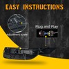 LED Fog Lights Compatible with 2016 2017 Honda Accord Sedan